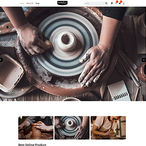 ecommerce shop template Handart Store Theme